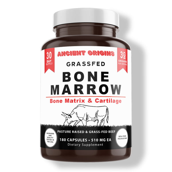 Ancient Origins Grass Fed Beef Bone Marrow Capsules 3060 mg